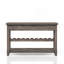 Console avec rangement pour bouteilles de vin et tiroirs de rangement