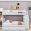 Lit superposé double au-dessus de double avec lit gigogne Eliga-208566670