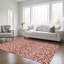 Tapis rectangulaire lavable à la machine intérieur / extérieur 1 pi 8 po x 2 pi 6 po ACN920 rouge 3 pi x 5 pi-109582785