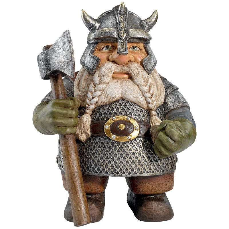 Viking Victor Norse Dwarf Garden Statue
