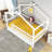 Twin Size Wooden House Bed With Trundle-1310478633-1310478635