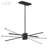 Summit Light Sputnik Modern Linear LED Chandelier-218693111-218693001
