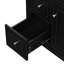 Meuble-lavabo Mid-Century 30 po avec lavabo en céramique-1173178808
