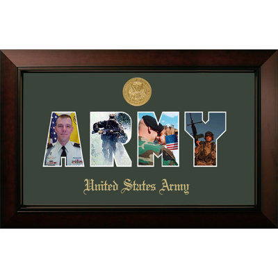 Army Collage Photo Legacy Picture Frame