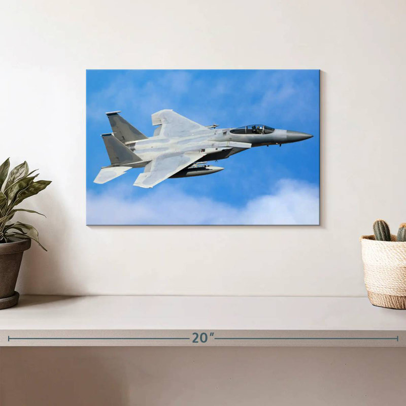 Avion militaire Mait F-15, H 8 po x l 12 po