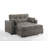 Kridia 77'' Faux Leather Reclining Sleeper Sofa-1970477579-1970477572