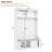 78.7"H Hall Tree with Open Storage and Bench-1494980426