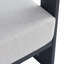 Fauteuils club d'extérieur en aluminium avec coussins en oléfine Calyx