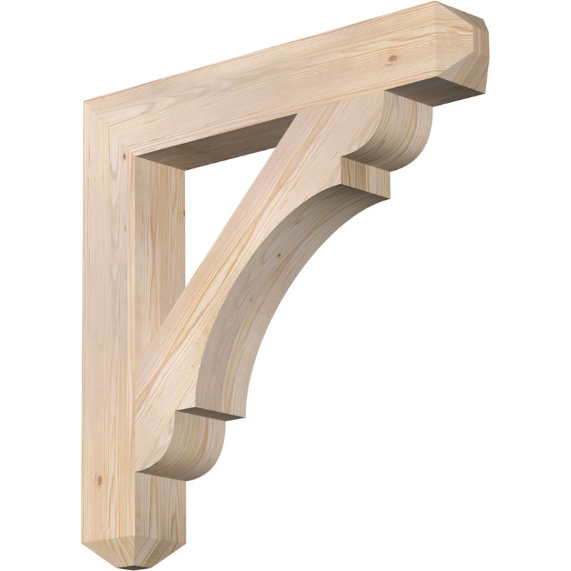 Support lisse pour artisan olympique, Sapin de Douglas, H 36 po x l 5,5 po x P 36 po