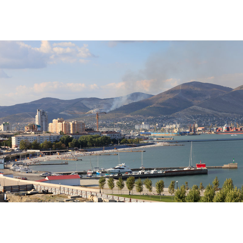 Skyline Of Novorossiysk - Wrapped Canvas Print, 30cm H x 46cm W x 3.8cm D