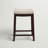 Upholstered Counter Stool with Solid Wood Frame-18674099-14840104