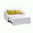 100 % polyester beige est en rupture de stock