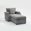 Chaise moderne surdimensionnée avec repose-pieds-1556340454