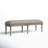 Levingston Linen Upholstered Bench