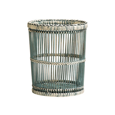 Wicker Open Waste Bin