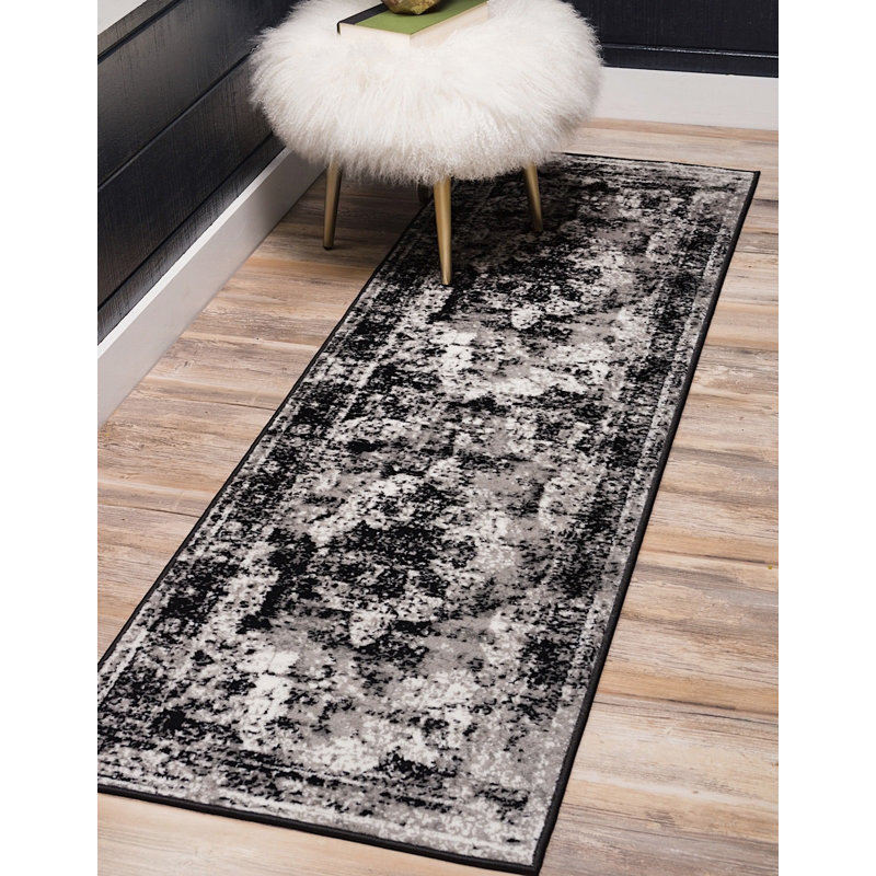 Oneita Ikat Indoor Rug, Runner 2' x 13'