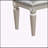 Charming Upholstered Long Bench with Sparkling Accents for Various Rooms