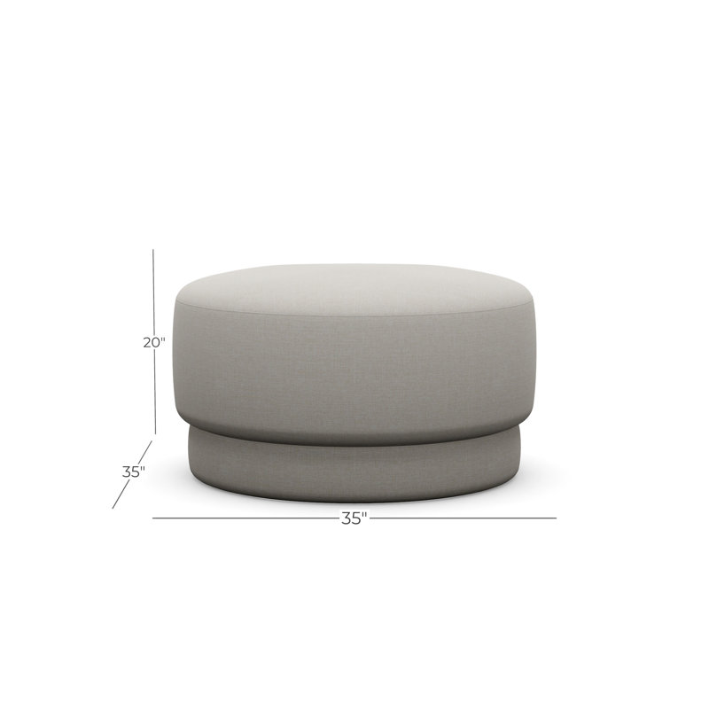 Cremini Medium Ottoman, Grande 120910