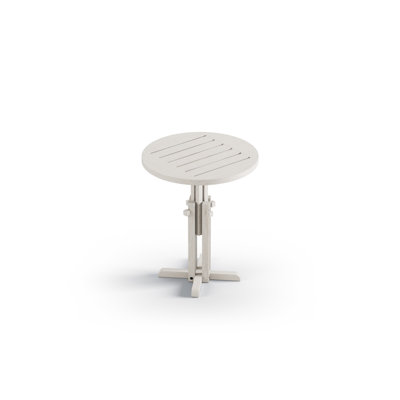 Round Ash Outdoor Bistro Table , 55cm cm W 55cm cm D