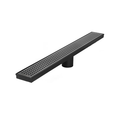Shower Complements Linear Grid Shower Drain - Floor Mount - 24" Stainless Steel/Brushed Stainless Steel
