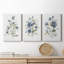 Linen Botanical I - 3 pièces sur toile tendue-1459894676