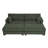 Bentura Corduroy 4-Piece Modular Sleeper Sofa-1387200429