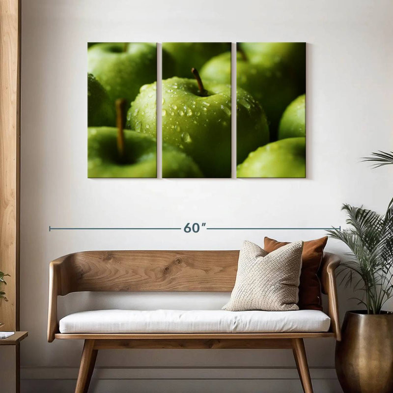 Yarlin Granny Smith Apples, 28" H x 45" W