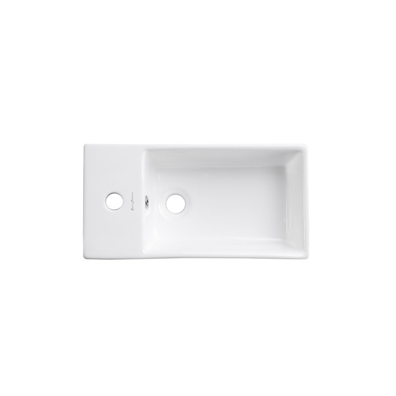 Ensemble de meuble-lavabo simple 19,5 po Pierre, Chrome