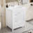 24-Inch Bathroom Vanity with Storage, Adjustable Shelf, MDF & Rubberwood, Removable Dividers-1402049490