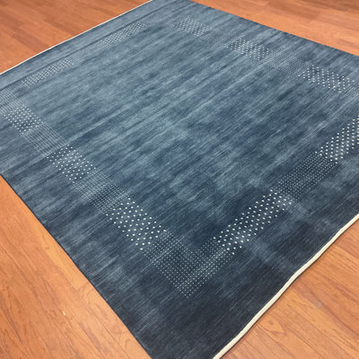 Handmade Modern Gabbeh Wool Rug
