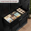 Armoire de cuisine 70 po autoportante - Grand bahut avec portes, tablettes et grand tiroir - Organisateur peu encombrant pour salle à manger, salon ou cuisinette-1590033451