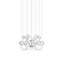 Puppet Suspension 18P Crystal Transparent Glossy Chrome G9 Ul-489721558-489721560