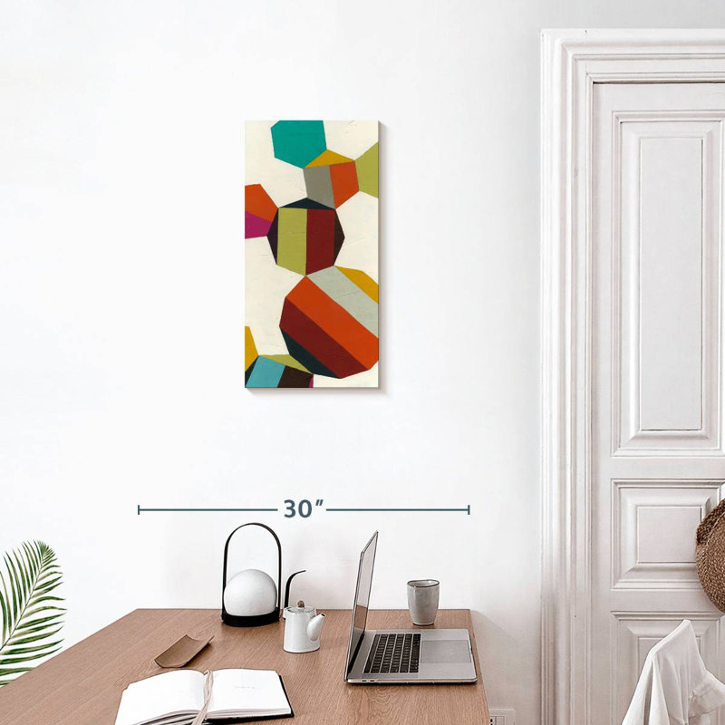 Poly-Rhythmic III, 24" H x 12" W