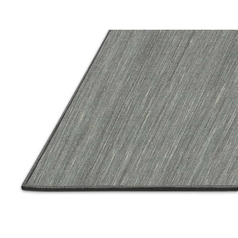 Tapis gris zone contemporaine, Rectangle 5 pi x 7 pi