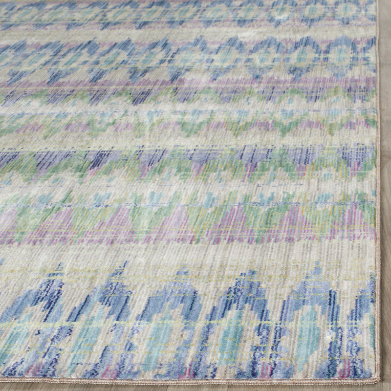 Tapis ikat Embrya Valencia Performance, Tapis de couloir 2 pi 3 po x 8 pi