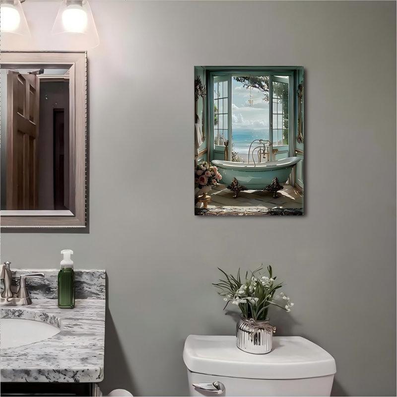 Art mural en toile sans cadre 12 "x 16"