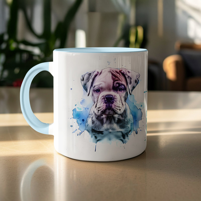 Mug, Light Blue