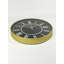 Horloge murale élégante élégante en or, 13,8 pouces de diamètre | Couvercle en verre véritable, 1,8 po d'épaisseur | Cadre 100% plastique durable | Décoration élégante pour le salon, la chambre à coucher et le bureau, design intemporel-105528317-128766139