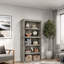 171.2cm H x 79.8cm W Solid Wood Bookcase