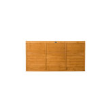91.1cm H x 182.8cm W Golden Brown Wood Fence Panels