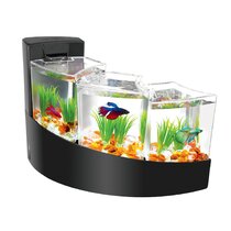 Allnice Fish Tank Decoration Plants, 5 Pieces Glowing Aquarium