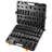Impact Sockets Set 43pcs 6-Point 1/2in Drive Bit Ratchet