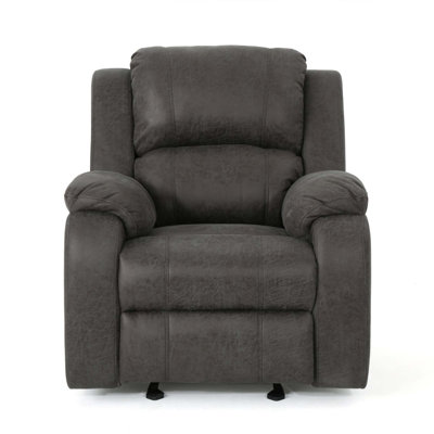 Manual Recliner Chair,Linen Fabric, Dimensions 34.5" X 39" X 39