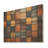 Colourful Earth Colours Tiles VI - Boho Mosaic On Wood Print-538824999