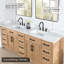Meuble-lavabo double Gavino 84 avec comptoir-1889166099