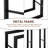 Capote 15.75'' W Metal Log Rack