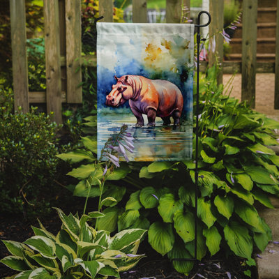 Double Sided 15.5'' H x 11.25'' W Polyester Animal Garden Flag