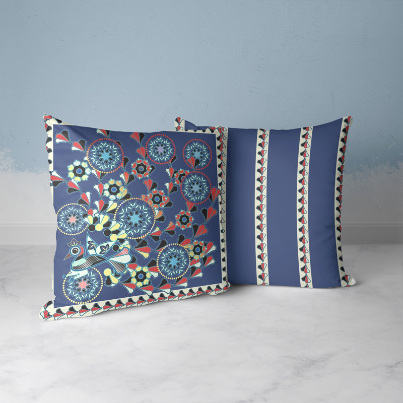 Housse de coussin intérieur / extérieur en polyester / polyester, 20 po x 20 po