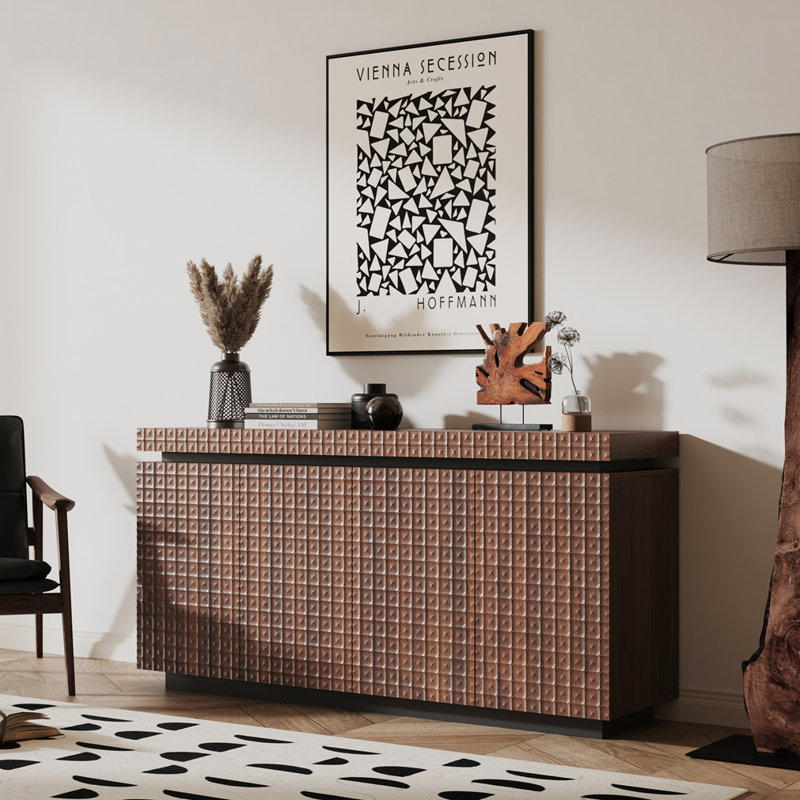 Modern Accent Storage Sideboard