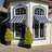 Awntech Charleston Acrylic Fabric Awning with Iron Scroll Arms-113767695-111685117
